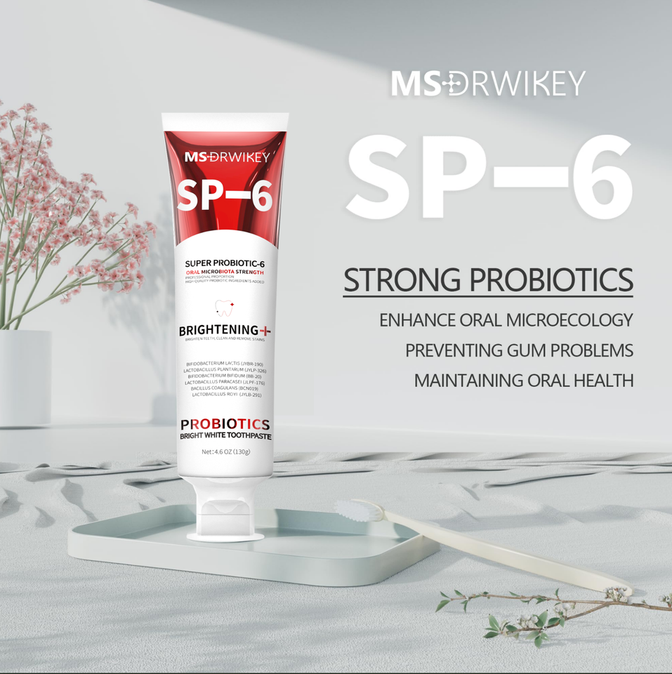 MSDRWIKEY SP-6 Whitening Toothpaste & 7-Pro Whitening Toothpaste – 2-Packs